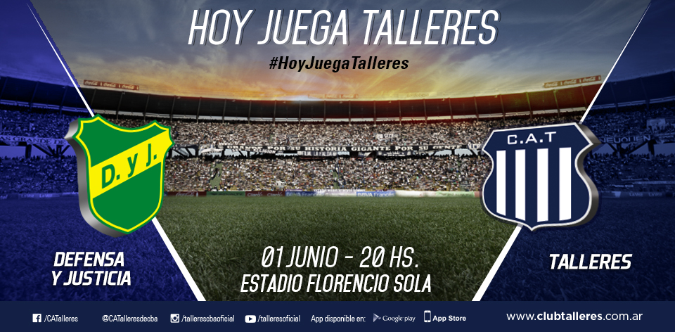 ¿Cuándo juega Talleres hoy